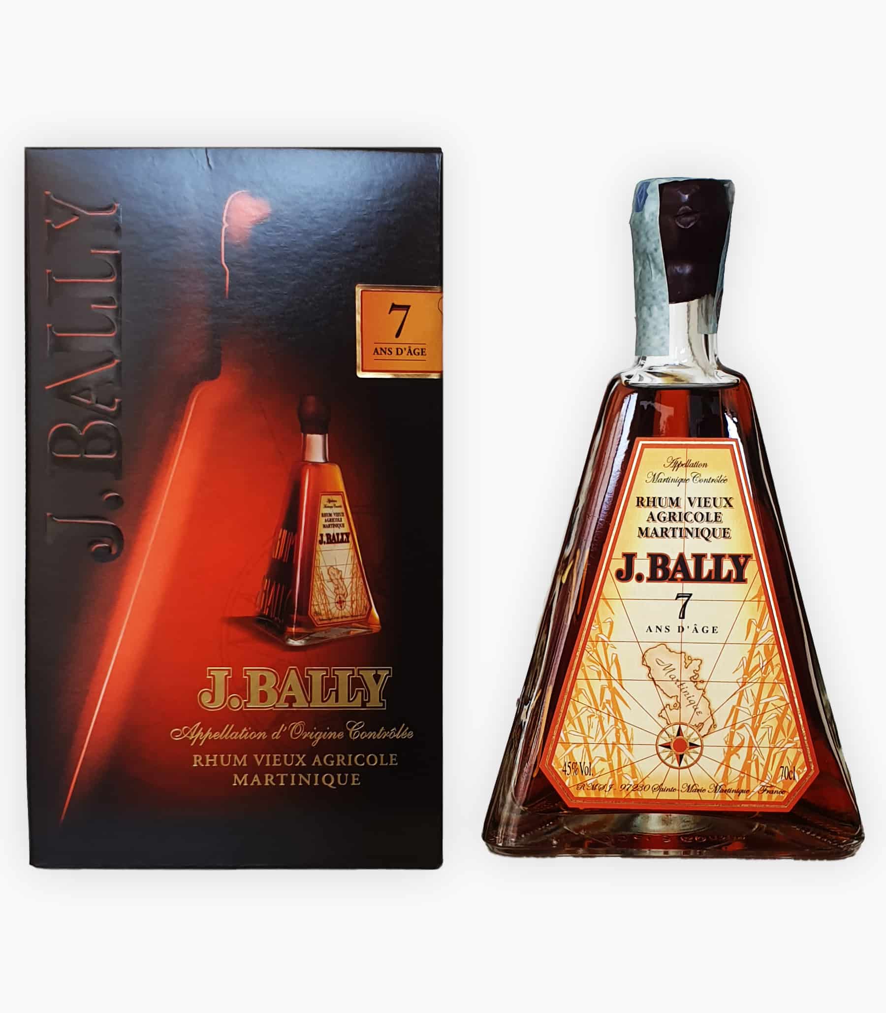 Rum Vieux Agricole Pyramide 12 Years - 70cl - J. Bally