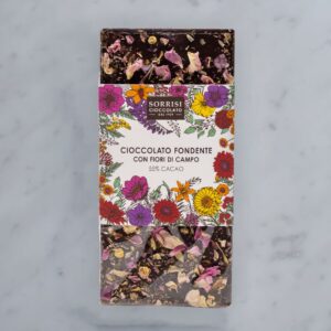 Boella & Sorrisi Tavoletta di cioccolato fondente con fiori di campo