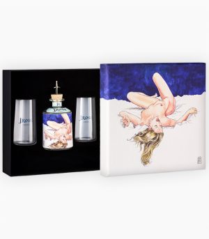 J.Rose 03 Luxury Box Con 2 Bicchieri