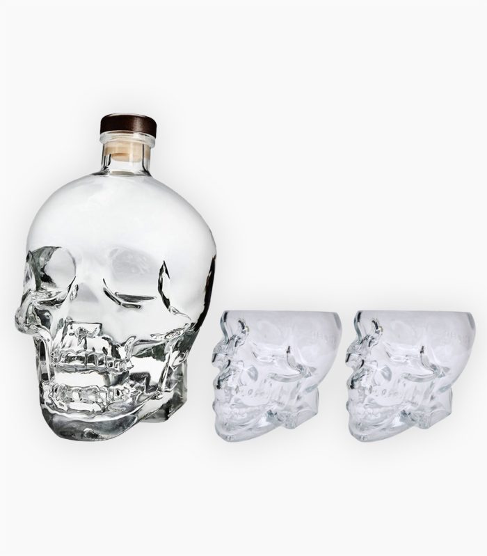 Crystal Head + 2 Bicchieri Pack