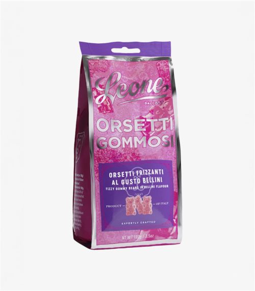 Leone Orsetti Gommosi Frizzanti Al Gusto Bellini