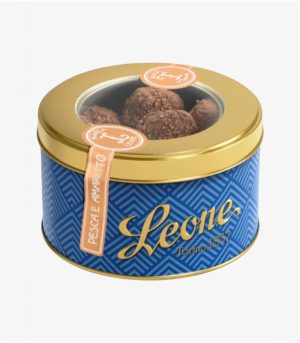 LEONE TONDINI CARAMELLE GELATINE DI FRUTTA ALLA PESCA E AMARETTO