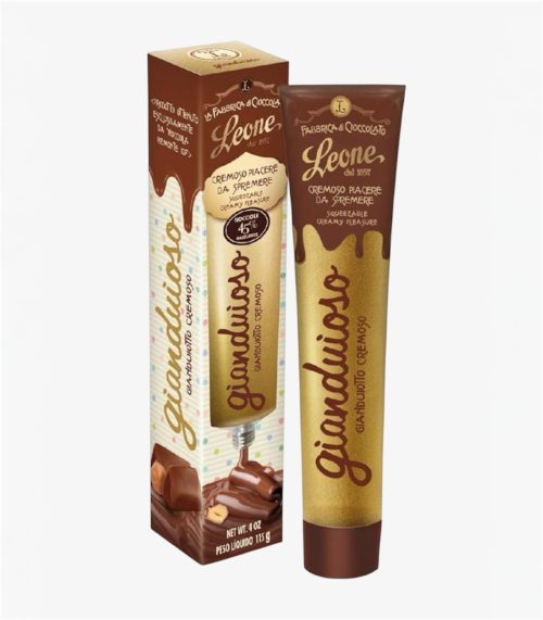 Leone Gianduioso Crema Al Cioccolato Alle Nocciole Gianduia