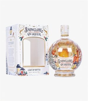 GIN SNOWGLOBE ORANGE GINGERBREA
