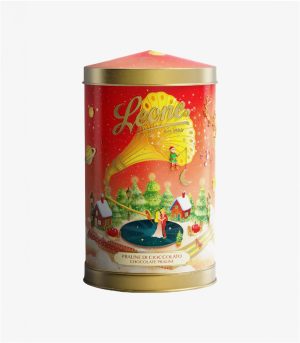 LEONE CARILLON NATALE CON CRI CRI ASSORTITI PRALINE DI CIOCCOLATO