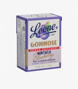 LEONE GOMMOSE MIRTILLO SUGAR FREE 33GR