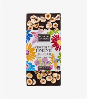 CIOCCOLATO FONDENTE CON NOCCIOLE PIEMONTE IGP