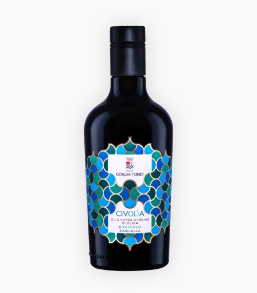 TENUTA GORGHI TONDI CIVOLÌA OLIO EXTRA VERGINE DI OLIVA BIANCOLILLA BIO