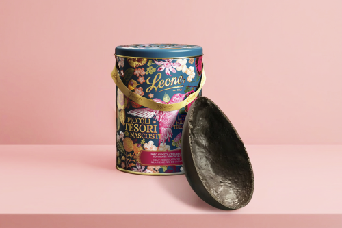 LEONE UOVO CIOCCOLATO GREZZO FONDENTE 70%